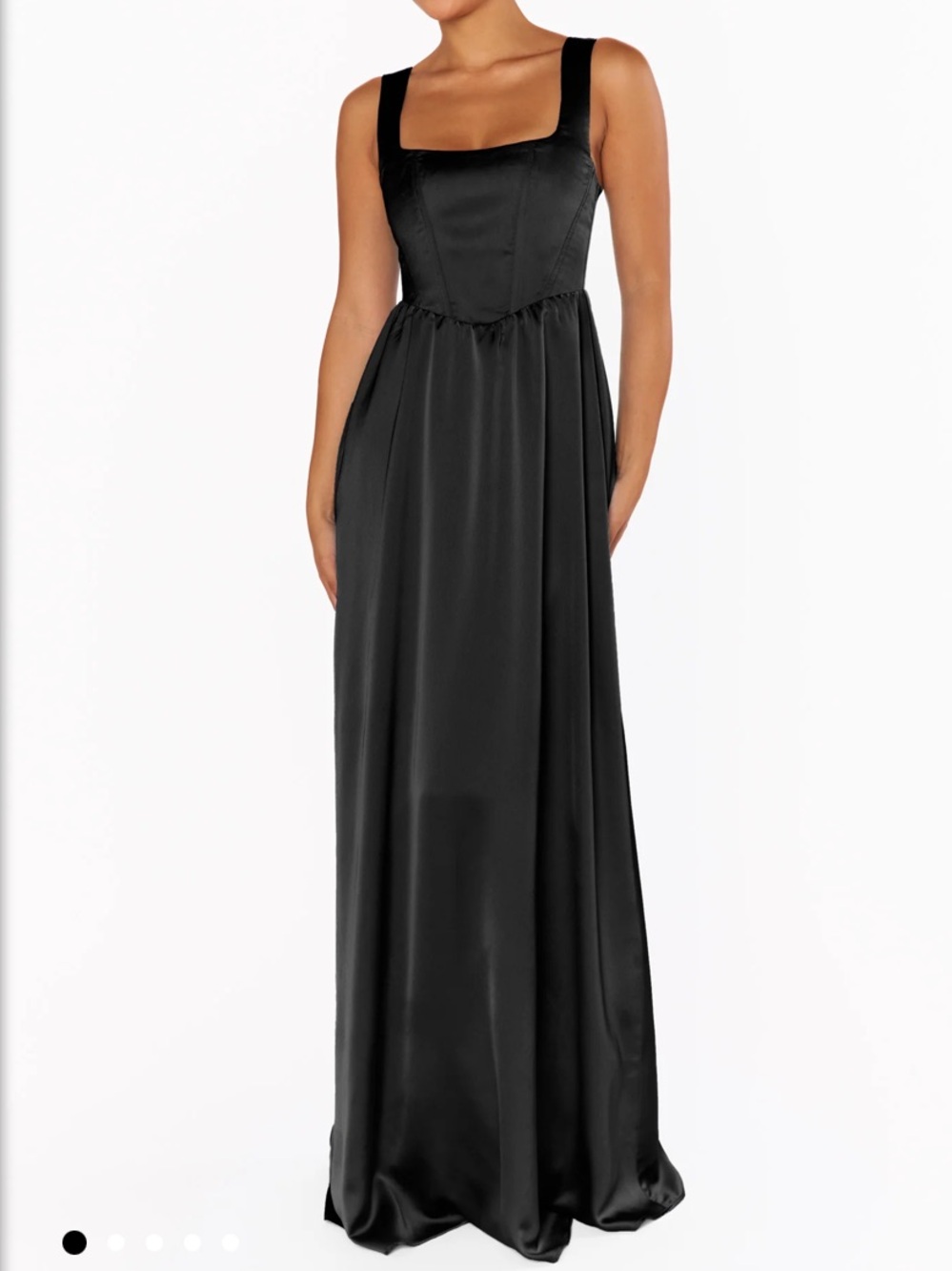 Show Me Your Mumu Nina Maxi Dress Black Luxe